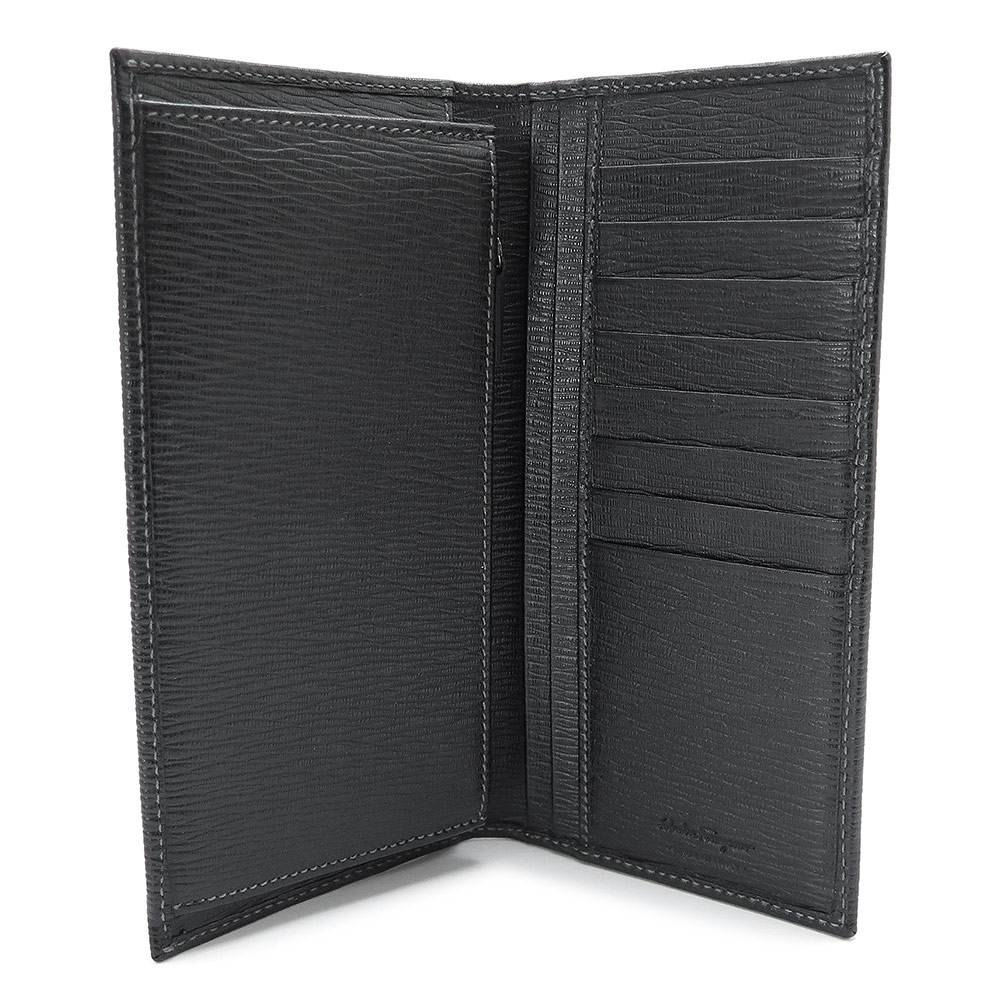 楽天市場】【訳あり】 フェラガモ 長財布 メンズ 667073 0351294 二