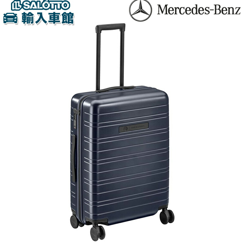 楽天市場】【 ベンツ 純正 】スーツケース 約65.5L ダークブルー 約46