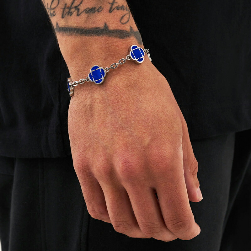 楽天市場】CRAFTD London クラフトロンドン ブレスレット BLUE CLOVER