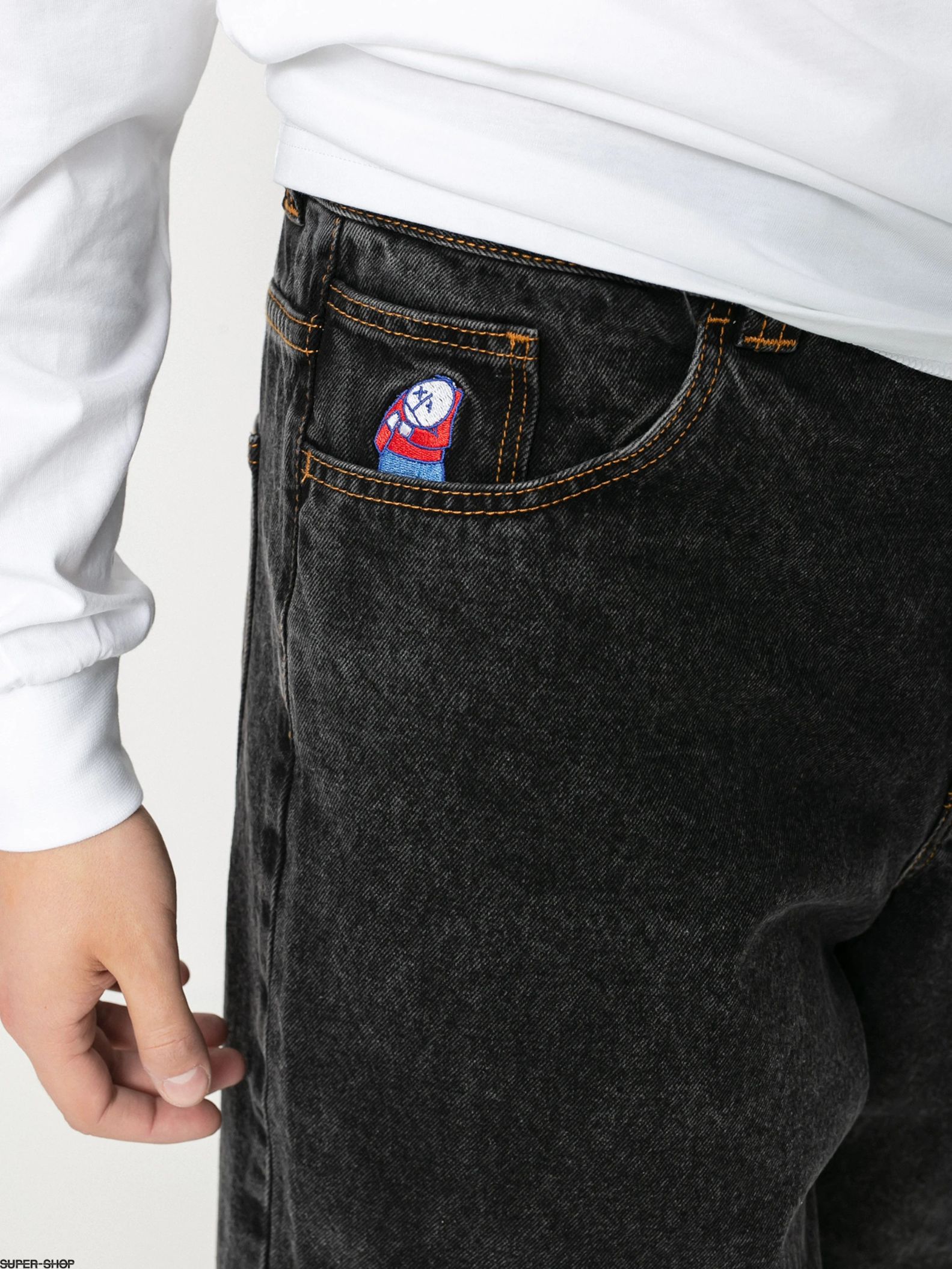 楽天市場】ポーラー Polar Skate Co デニム ショーツ ビッグボーイ BIG