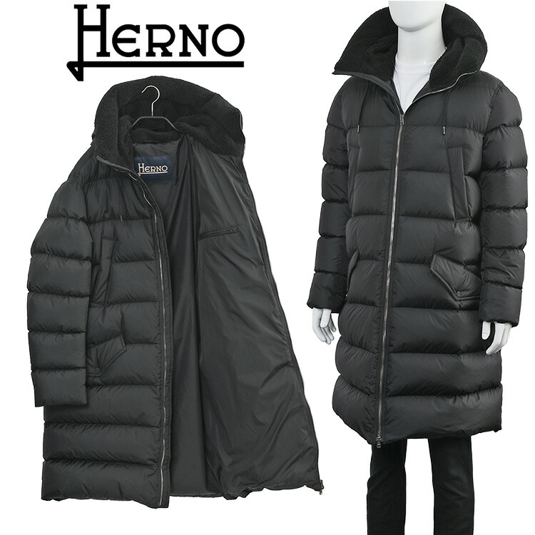楽天市場】ヘルノ ダウン HERNO ボア ダウンコート POLAR-TECH ポーラ