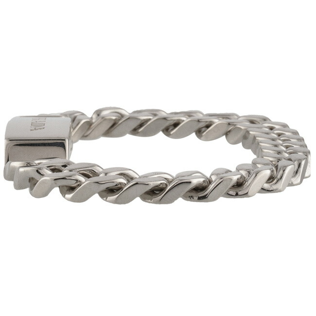 楽天市場】プラダ/PRADA ブレスレット メンズ シルバー チェーン