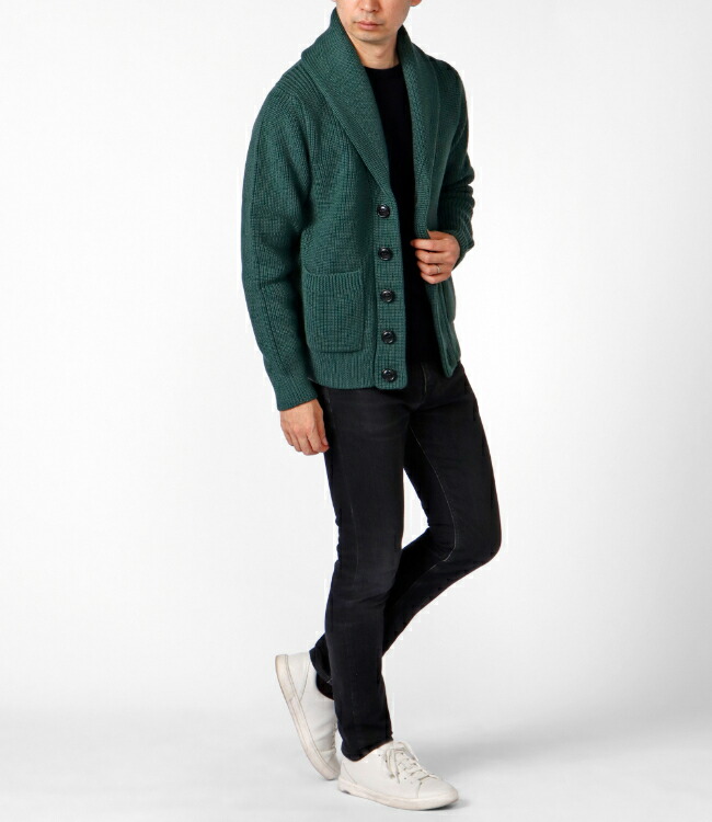 楽天市場】ドルモア/DRUMOHR ニット メンズ ショールカラー ニット