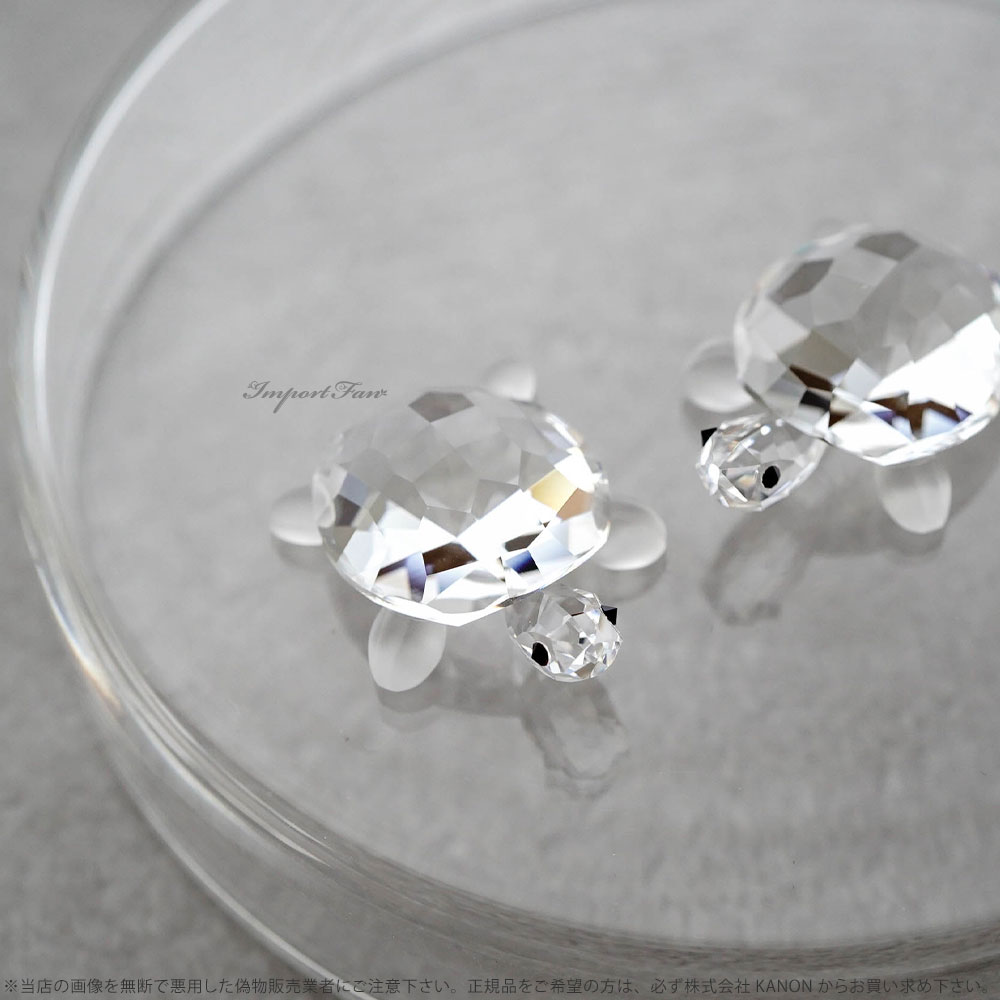 楽天市場】スワロフスキー Swarovski 子ガメ 亀 カメ Crystal Baby