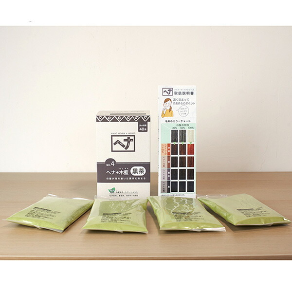 楽天市場】□最大2000円クーポン有□ナイアード(naiad) ヘナ+木藍 黒茶