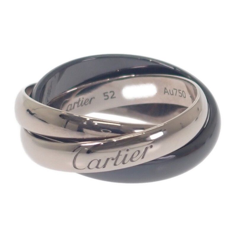 楽天市場】カルティエ CARTIER トリニティ セラミック リング B4095652