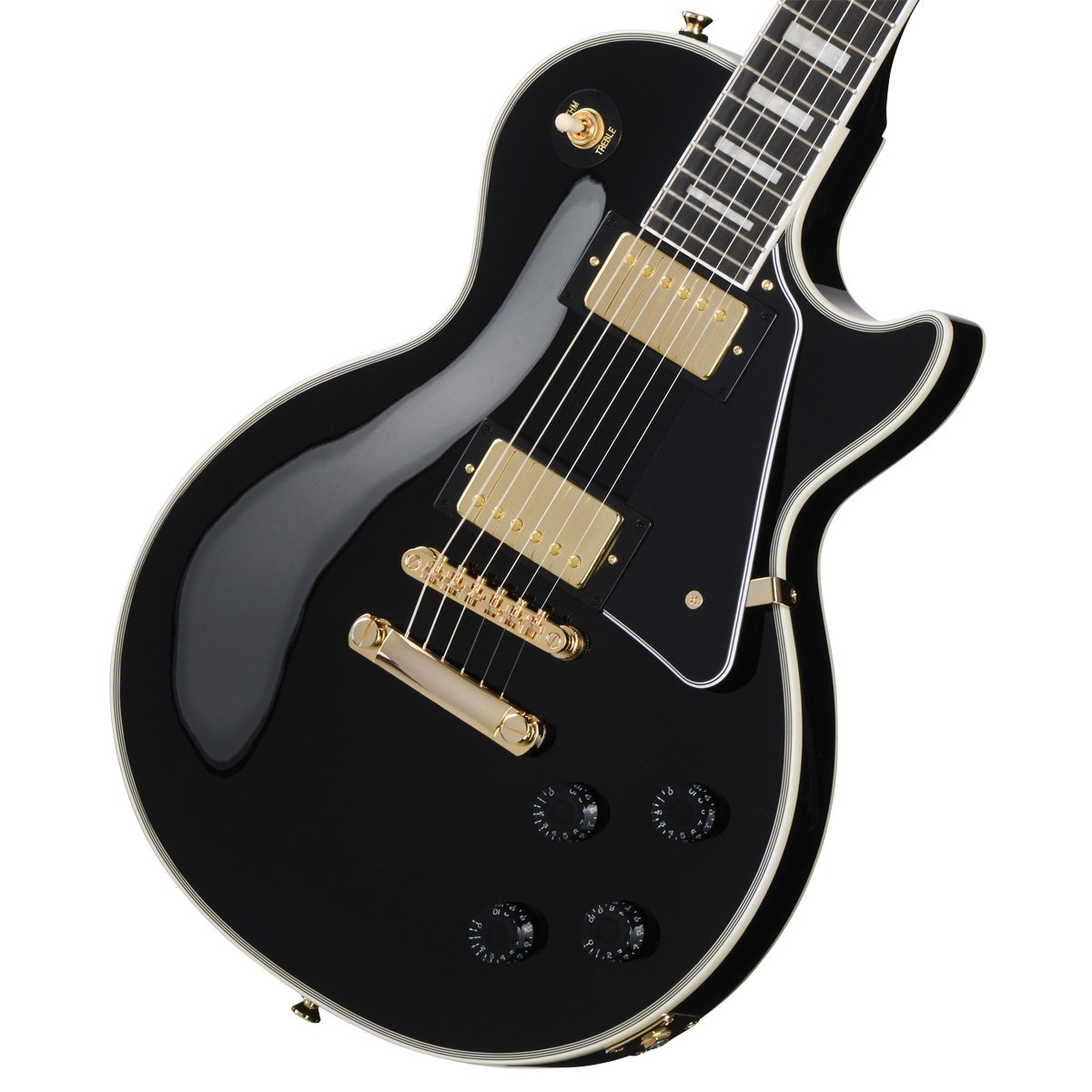 エピフォン Les Paul Collection LES PAUL CUSTOM [Ebony] (エレキ