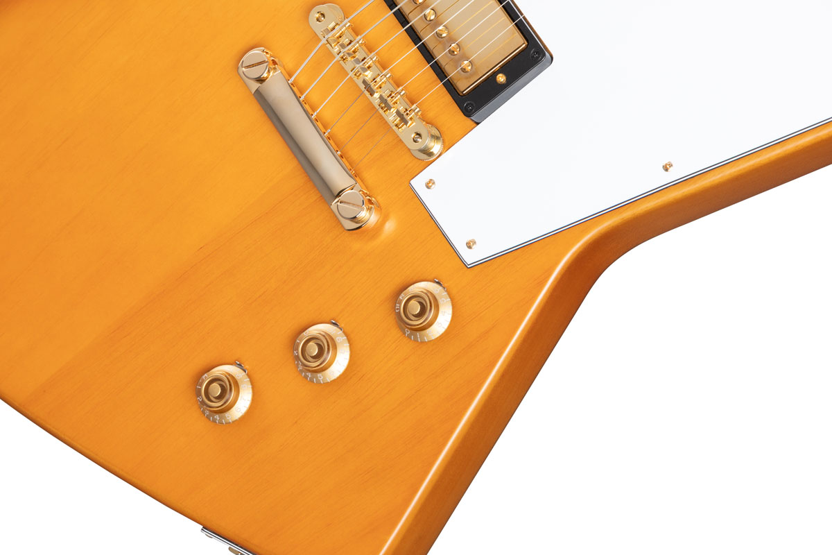楽天市場】Epiphone / 1958 Korina Explorer (White Pickguard) Aged