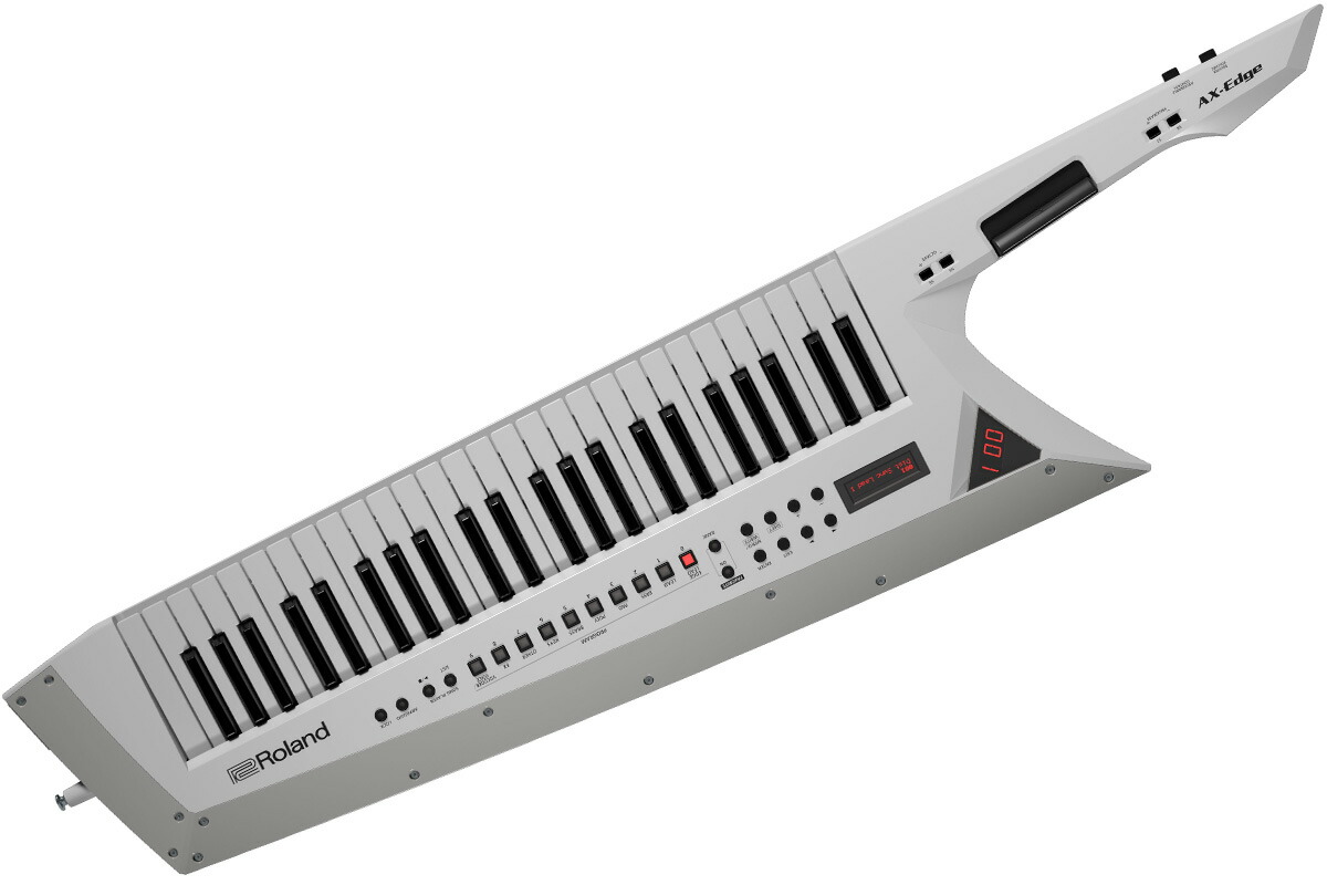 楽天市場】Roland ローランド / AX-EDGE-W (ホワイト) 49鍵盤キーター