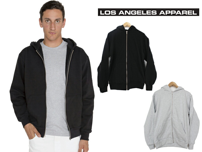 楽天市場】LOS ANGELES APPAREL ロサンゼルスアパレル ジップアップ