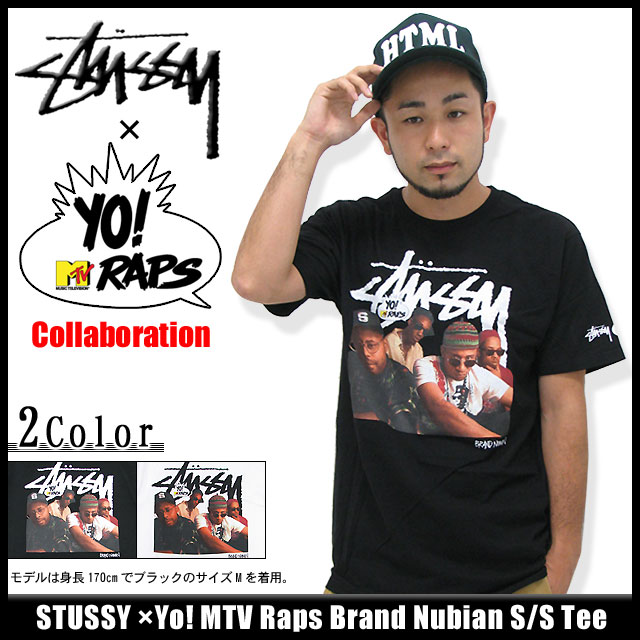 楽天市場】ステューシー STUSSY×Yo! MTV Raps Brand Nubian Tシャツ