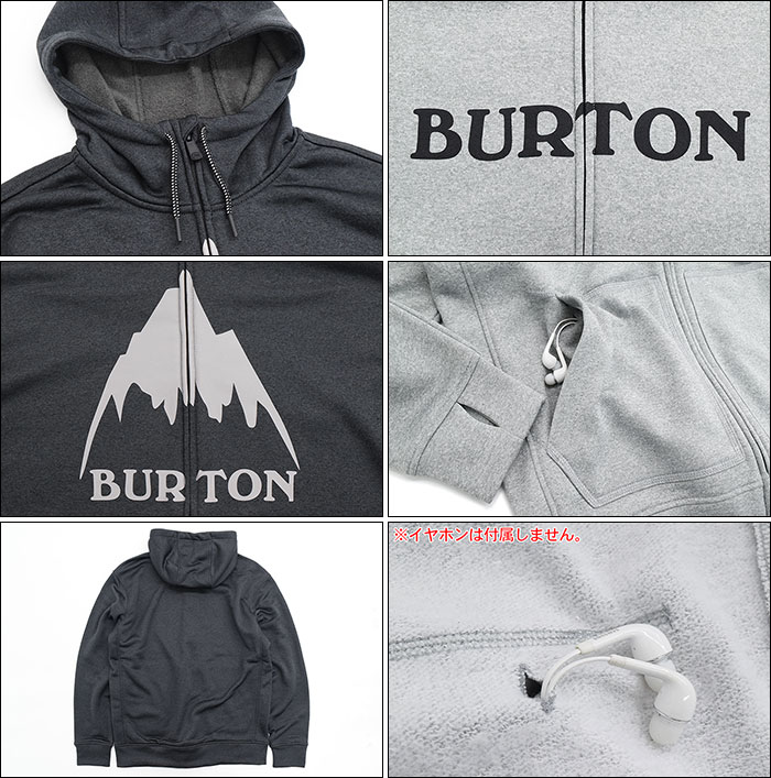 楽天市場】バートン BURTON パーカー ジップアップ メンズ オーク フル