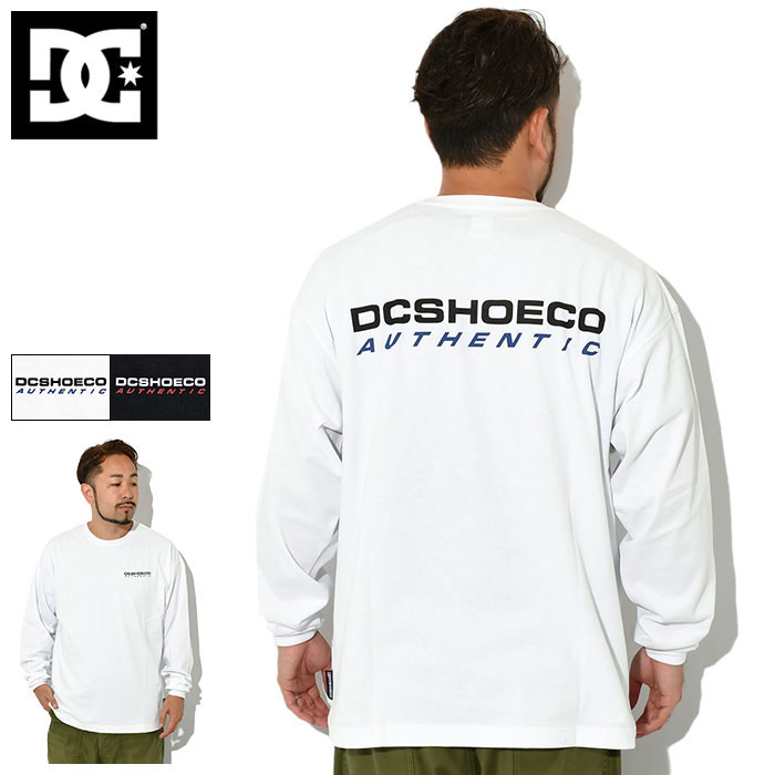 楽天市場】ディーシー DC ロンT Tシャツ 長袖 メンズ オーセンティック
