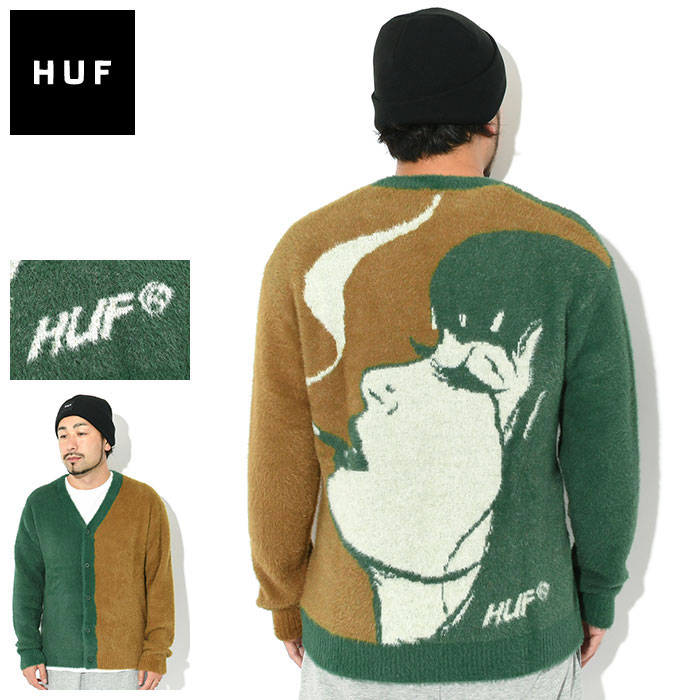 楽天市場】ハフ HUF カーディガン メンズ フィールズ グッド ( HUF
