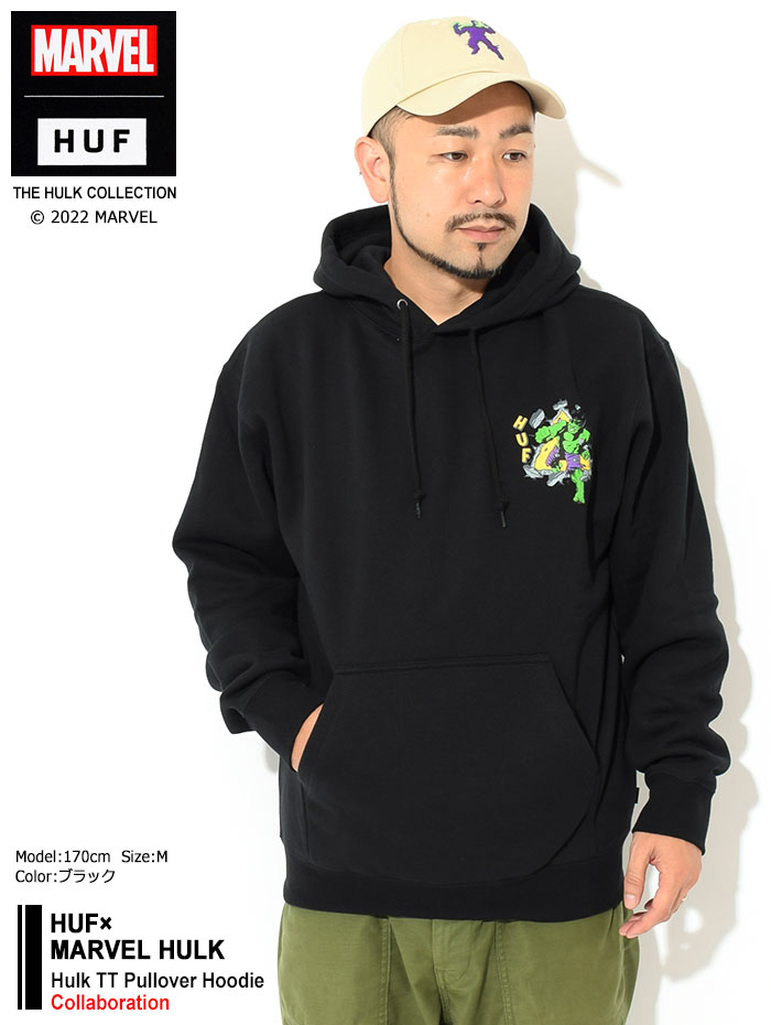 楽天市場】ハフ HUF パーカー プルオーバー メンズ マーベル ハルク TT