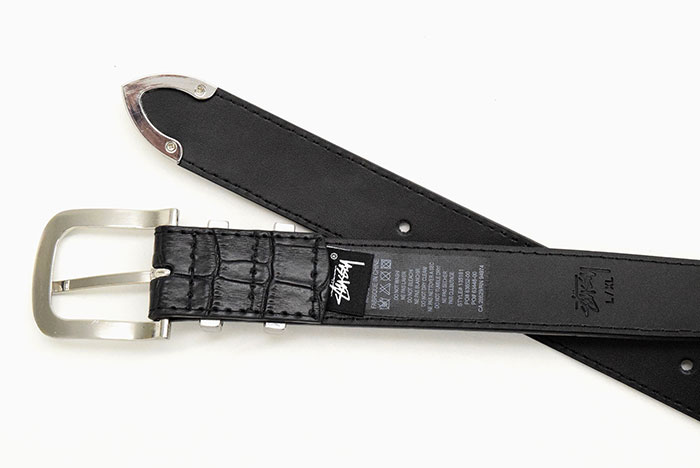 楽天市場】ステューシー STUSSY ベルト メンズ Gator Leather Dress