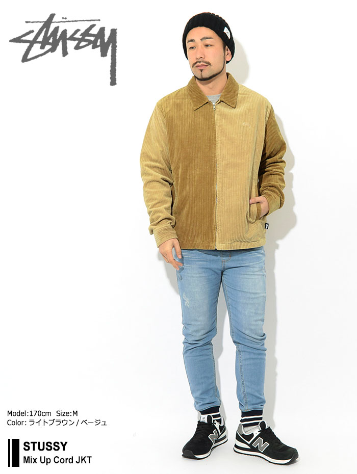 楽天市場】ステューシー STUSSY ジャケット メンズ Mix Up Cord