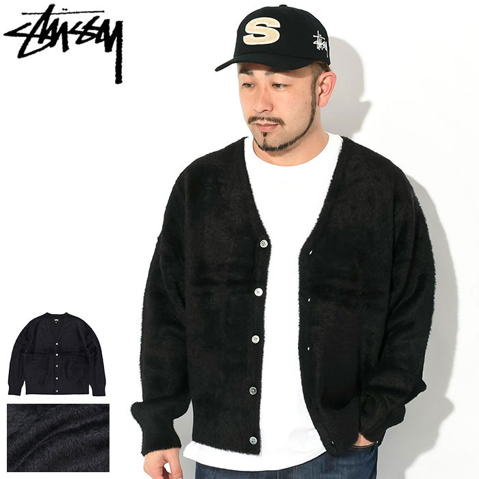 楽天市場】ステューシー STUSSY カーディガン Shaggy ( stussy