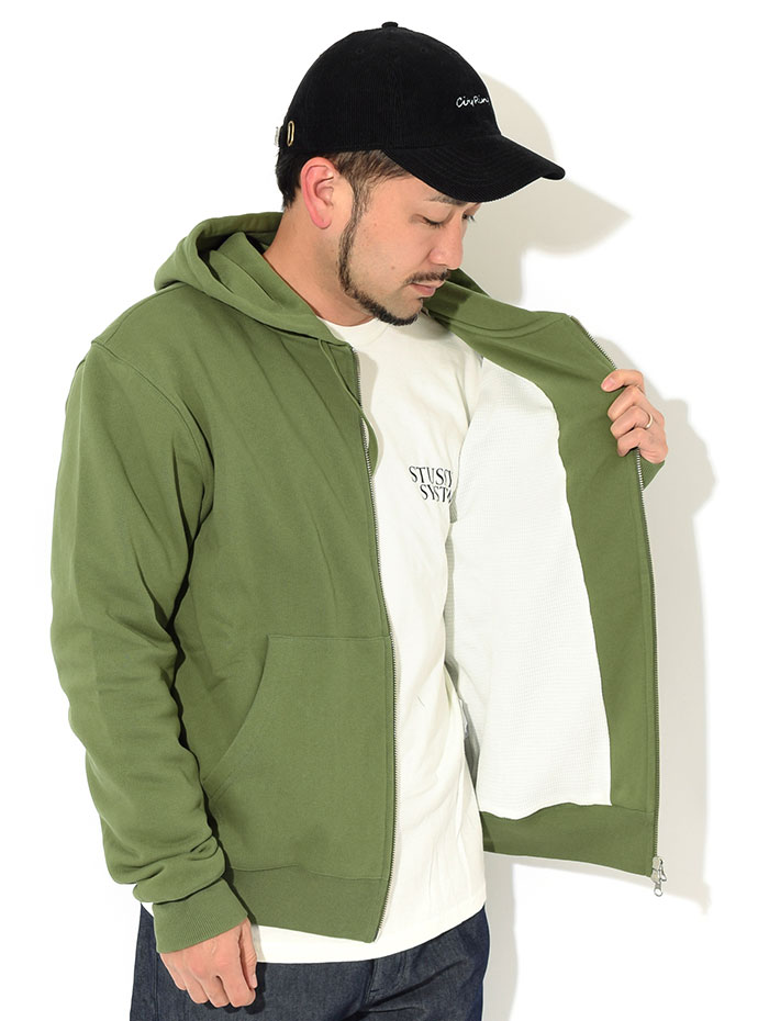 楽天市場】ステューシー STUSSY パーカー ジップアップ メンズ 20HO