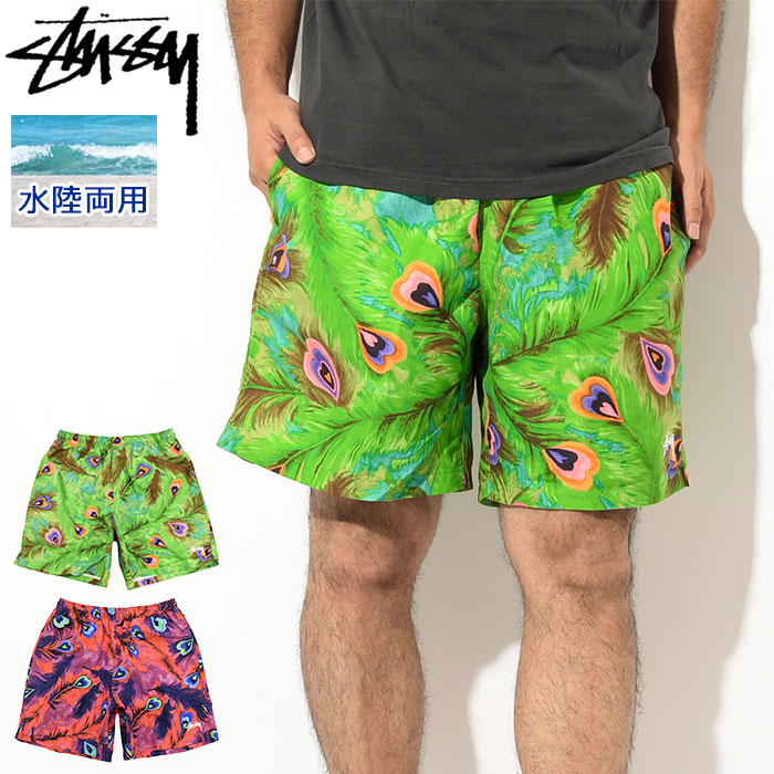 楽天市場】ステューシー STUSSY ハーフパンツ メンズ Peacock Water