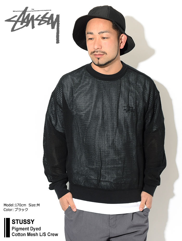 楽天市場】ステューシー STUSSY カットソー 長袖 メンズ Pigment Dyed