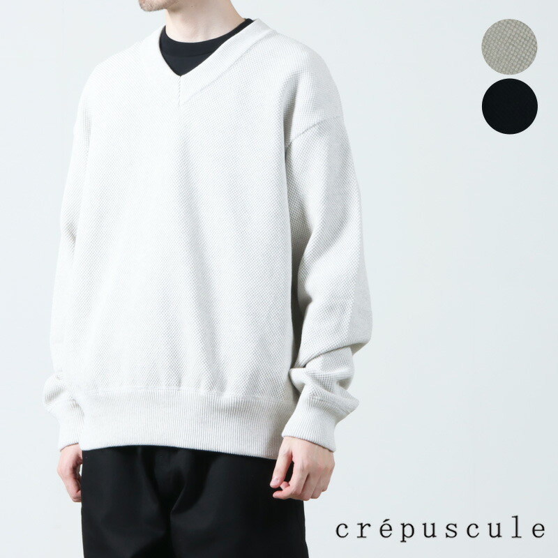 楽天市場】【30% OFF】 crepuscule クレプスキュール Moss Stitch V P
