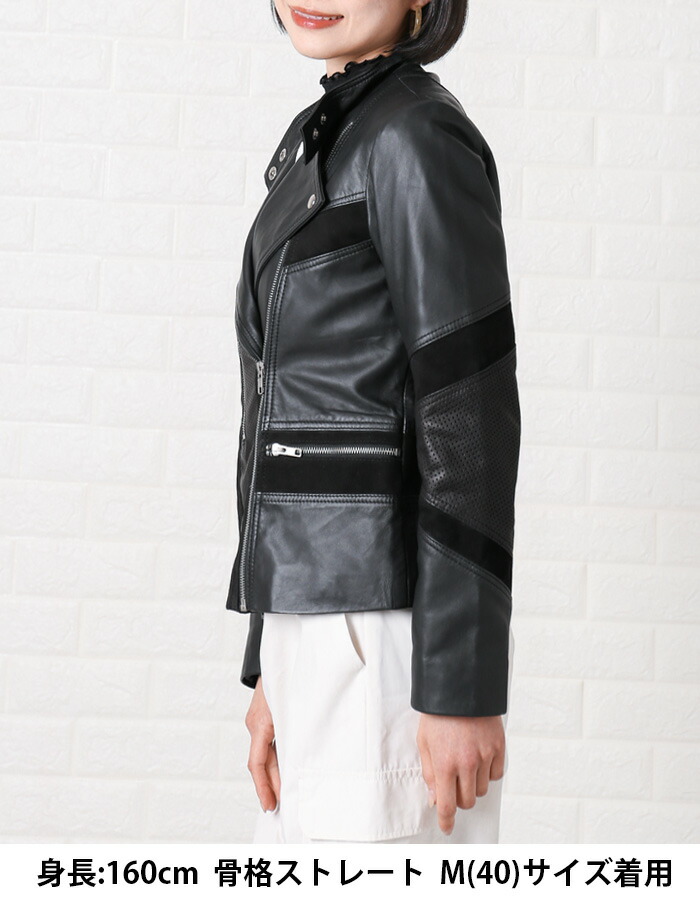 楽天市場】【3/11まで！50％オフ】レザージャケット ライダース 革