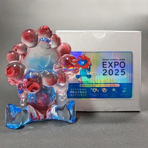 楽天市場】EXPO2025 ミャクミャク クリアフィギュア レッド×ブルー