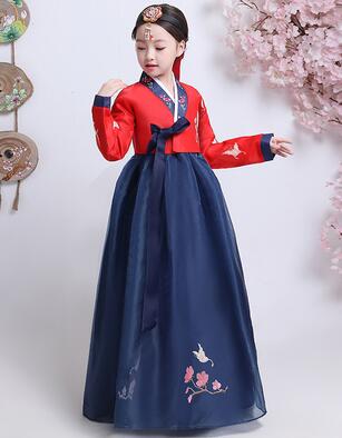 楽天市場】11色 子供用韓服 韓国民族衣装 チマチョゴリ 女の子韓国古典