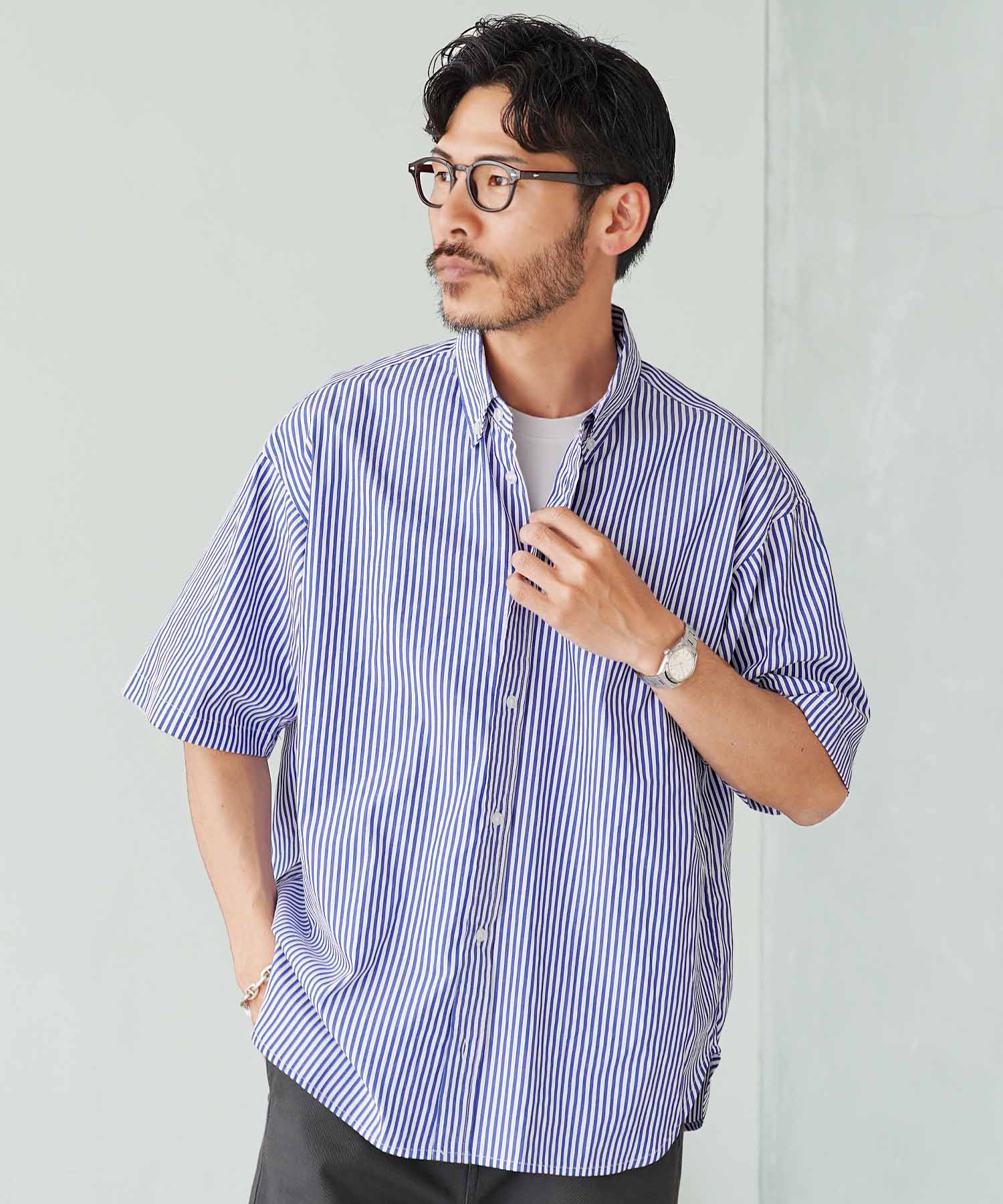 楽天市場】【在庫一掃FINALセール】【SALE】ストライプシャツ 半袖