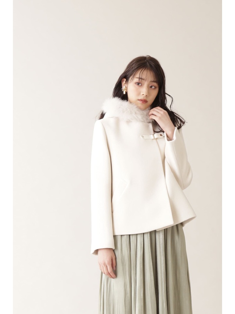 楽天市場】フロッシーモッサショートダッフルコート JILL by JILL