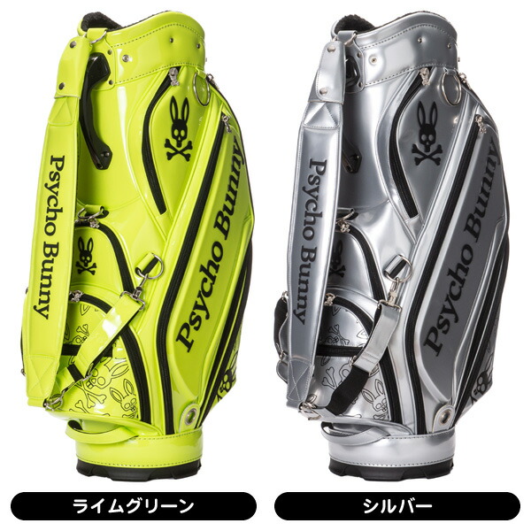 Psycho Bunny ライトグリーン ゴルフバッグ Psycho Bunny ライト