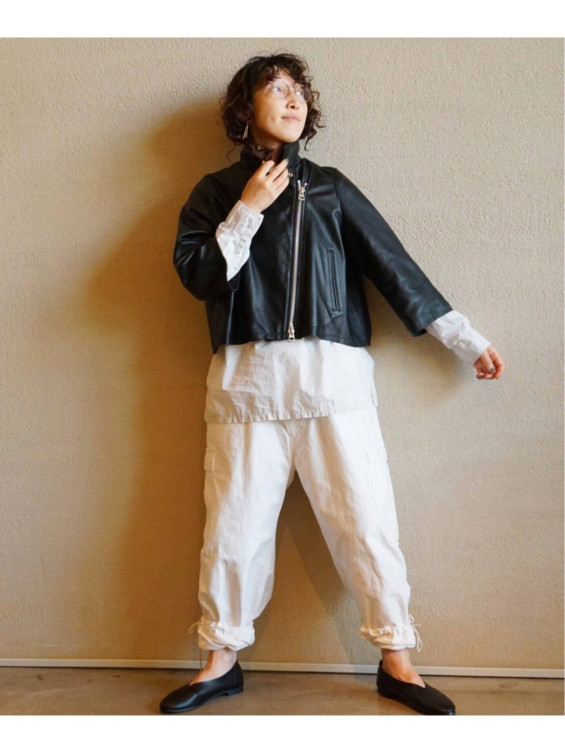 楽天市場】レザーショートライダースジャケット journal standard luxe