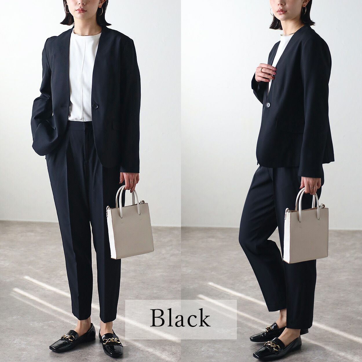 楽天市場】スーツ レディース 夏 レディーススーツ パンツスーツ