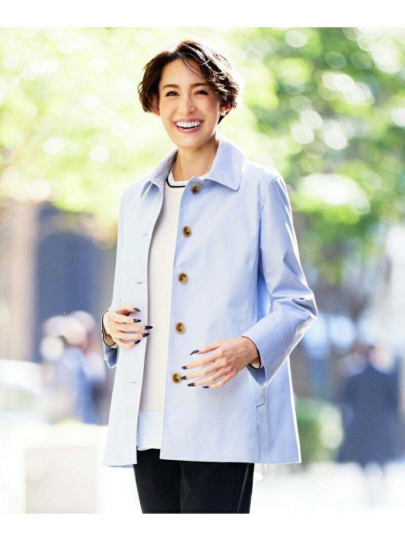 楽天市場】【SALE／50%OFF】撥水ツイル ステンカラー ショート コート