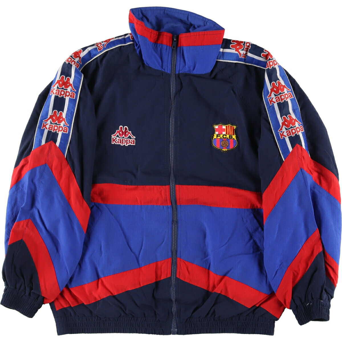 楽天市場】古着 90年代 カッパ Kappa F.C.バルセロナ ナイロン