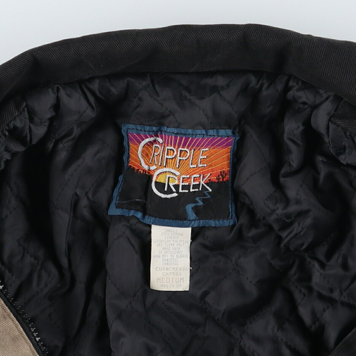 楽天市場】古着 90年代 CRIPPLE CREEK ネイティブ柄 コットンブルゾン