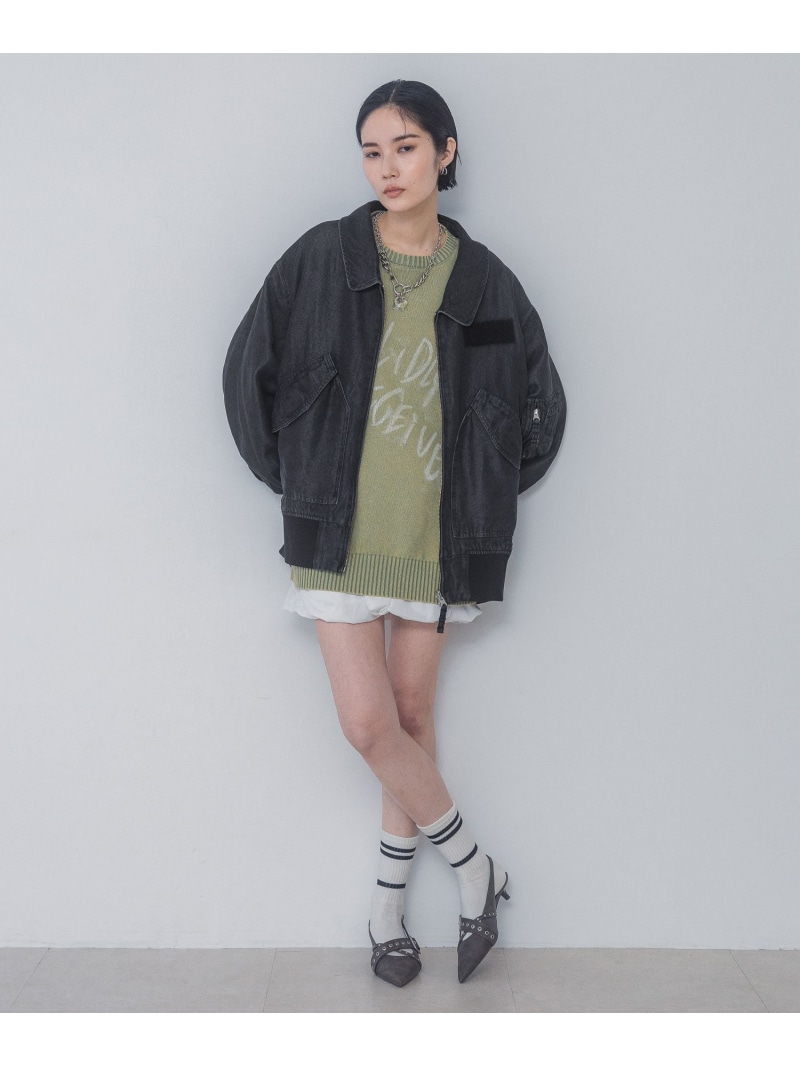 楽天市場】リバーシブルフライトジャケット JEANASIS ジーナシス