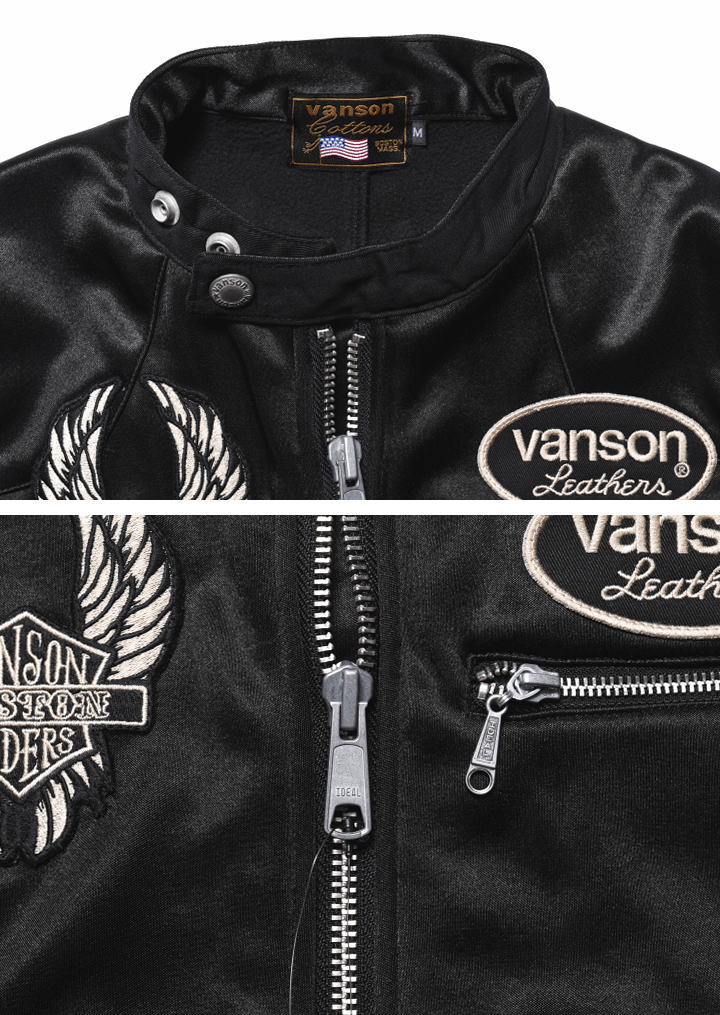 楽天市場】【当店別注】バンソン VANSON ライダース フライング