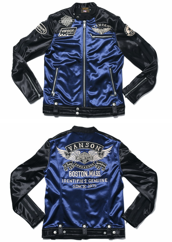 楽天市場】【当店別注】バンソン VANSON ライダース フライング