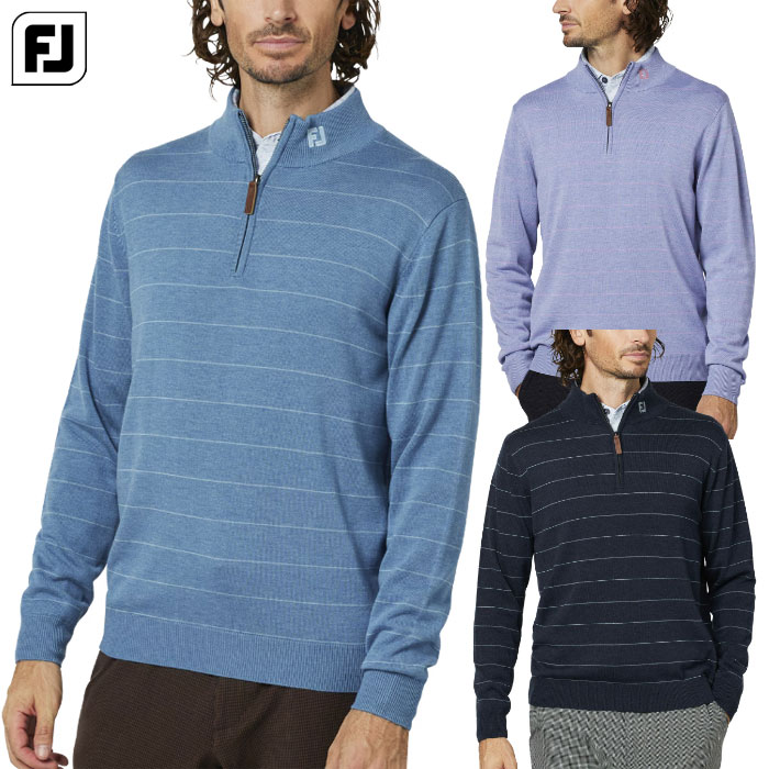 楽天市場】フットジョイ ウールヘザークォータージップセーター FJ-F25