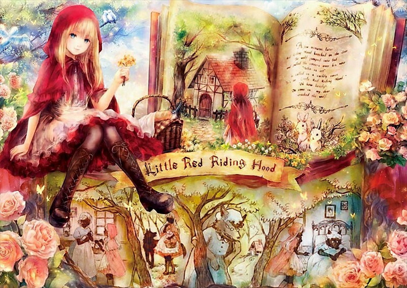 楽天市場】クリアカット216ピースジグソーパズル 赤ずきん物語（おに