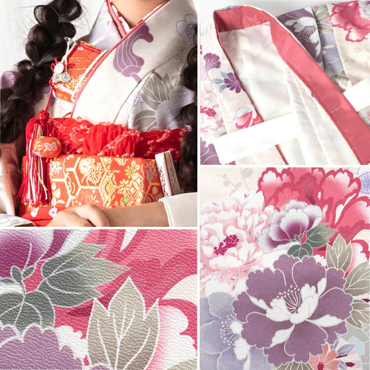 楽天市場】七五三 着物 7歳 四つ身セット(結び帯セット) 女の子 16点