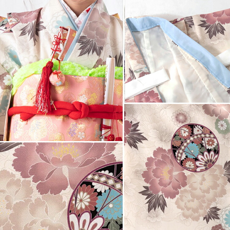 楽天市場】七五三 着物 7歳 四つ身セット(結び帯セット) 女の子 16点