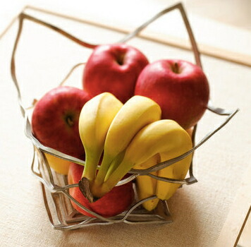 楽天市場】曲がるカゴ 能作 錫 KAGO スクエア M NOUSAKU tin