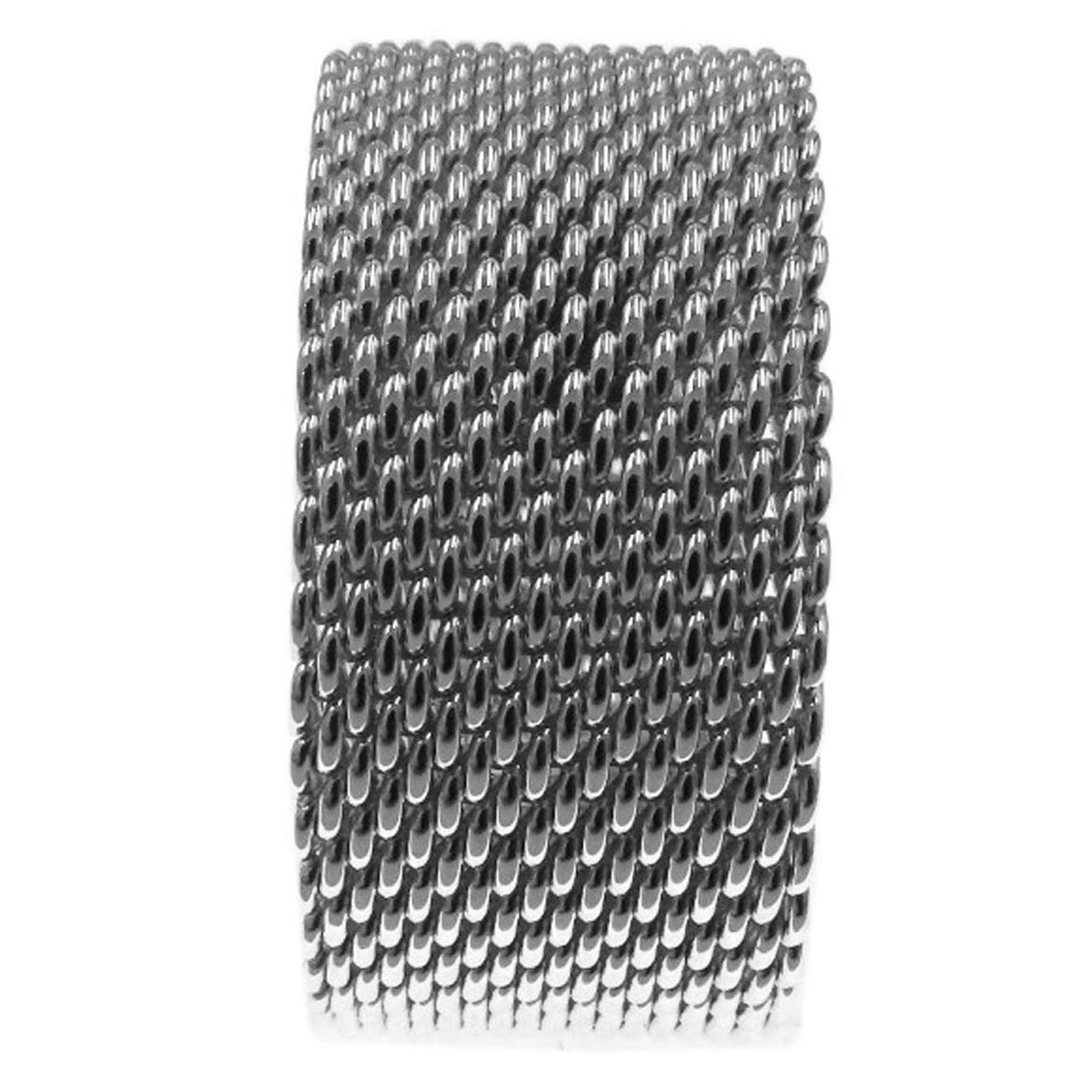 楽天市場】ティファニー サマセットメッシュ リング・指輪 シルバー