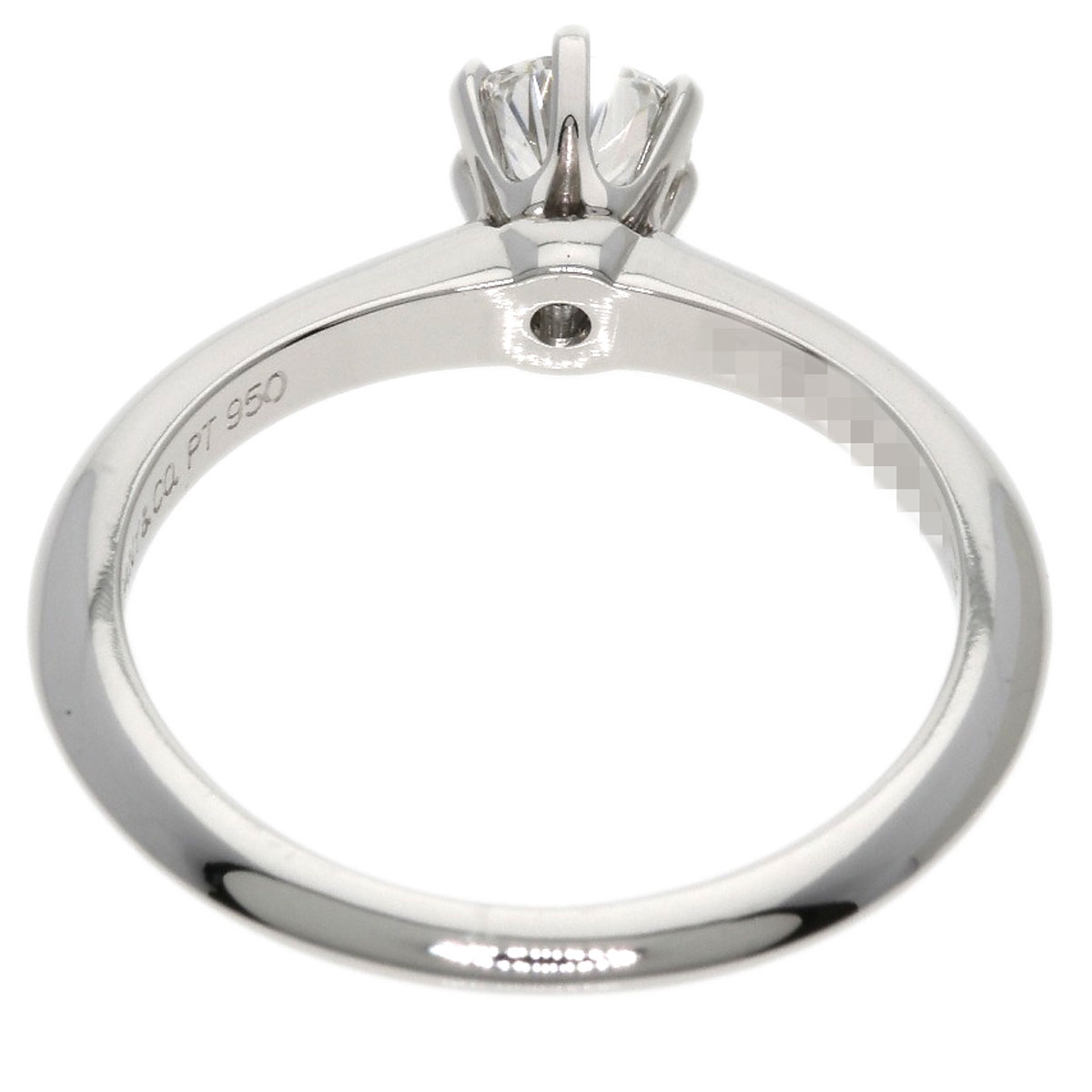 楽天市場】ティファニー ソリティア ナイフエッジ ダイヤモンド リング