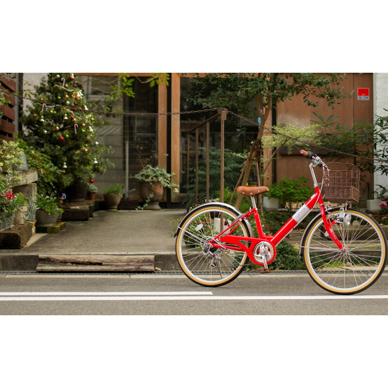 楽天市場】子供用自転車 24インチ シマノ6段変速 カゴ カギ ライト付