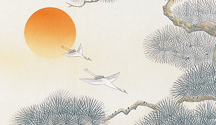 楽天市場】掛け軸 高砂（喜多川東観）送料無料 尺五立 桐箱入 お祝い