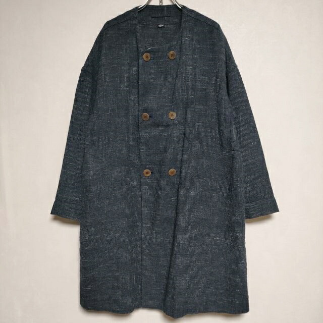 楽天市場】45R/45rpm コットンリネンクバツイードのコート 定価99000円